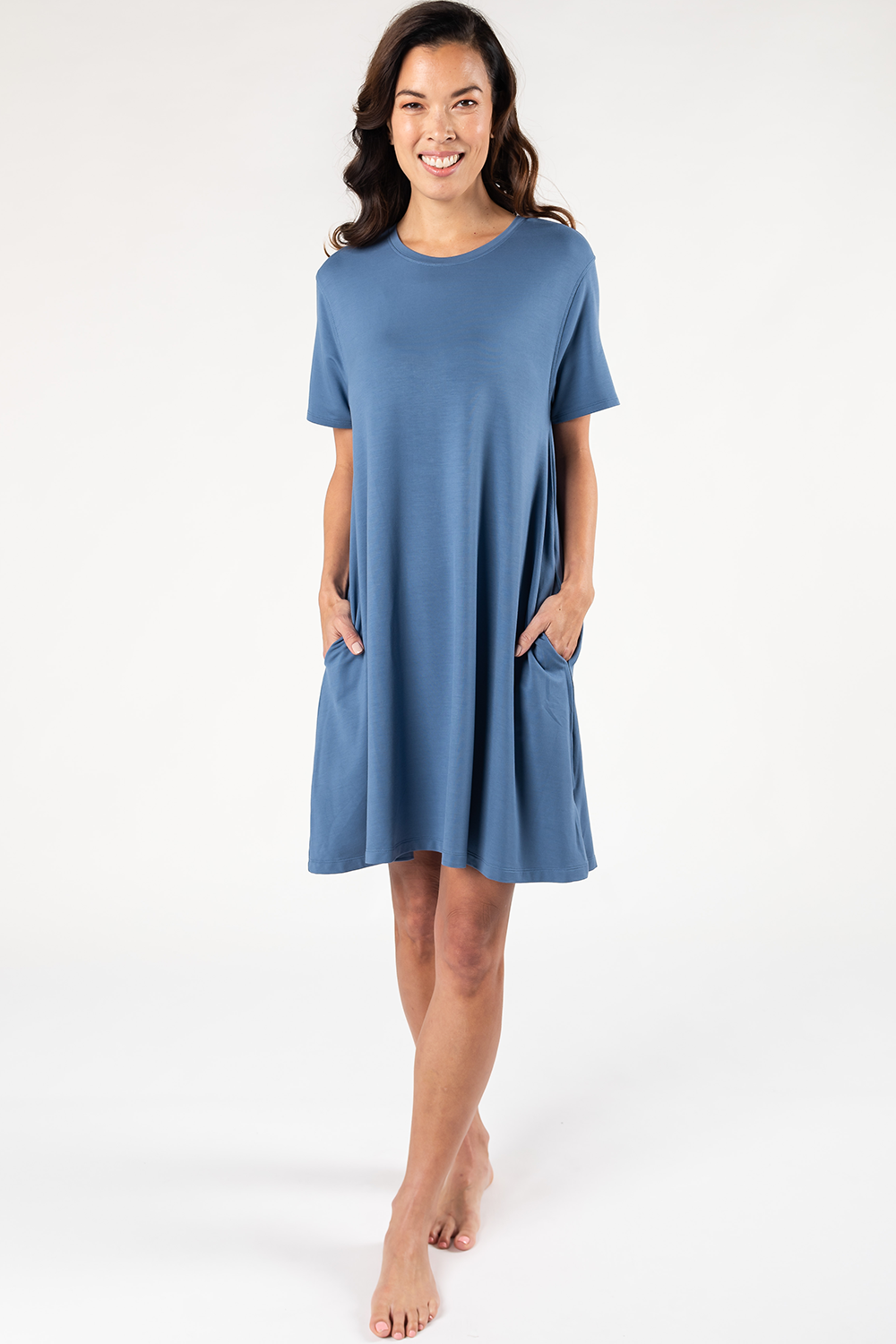 Jocelyn T-Shirt Dress - Coast Blue
