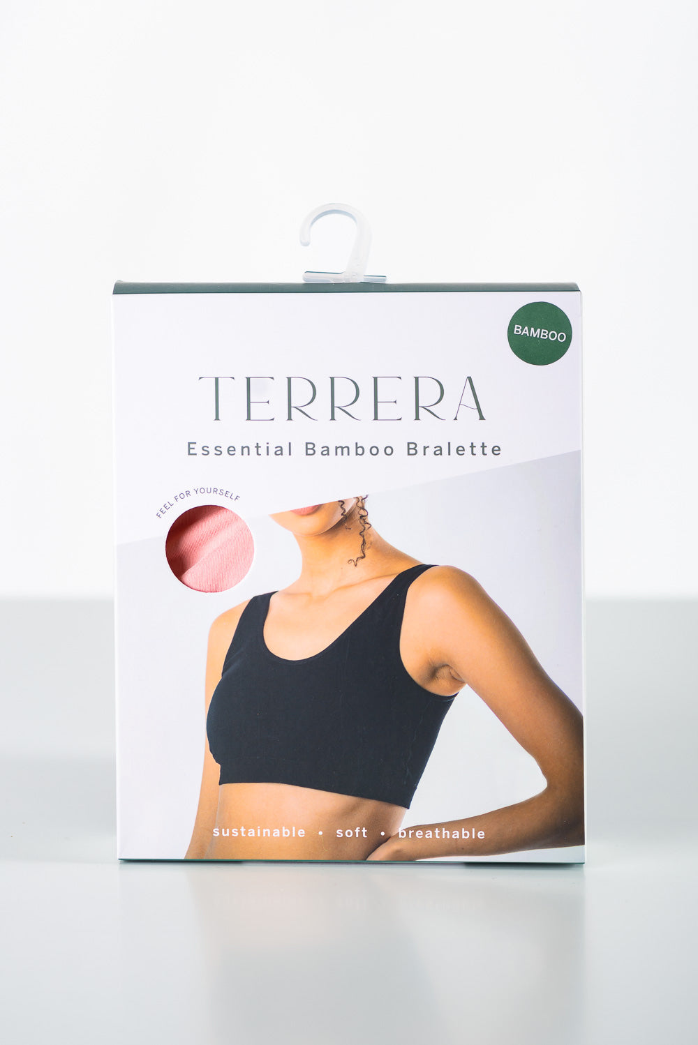 Essential Bamboo Bralette - Pink - Terrera
