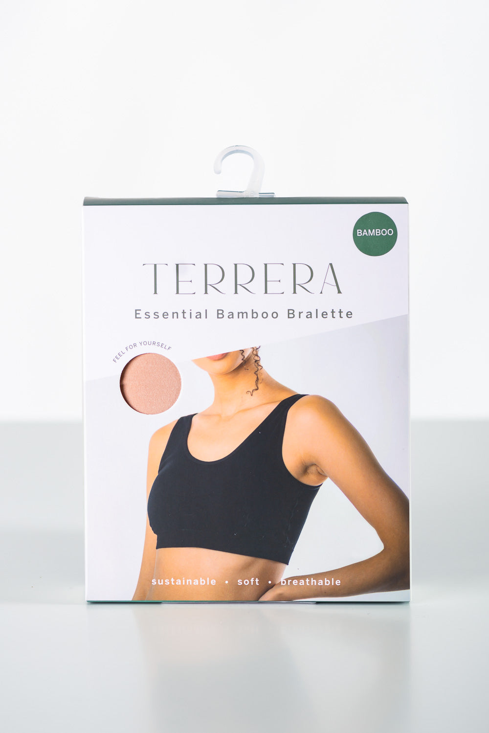 Essential Bamboo Bralette - Beige - Terrera