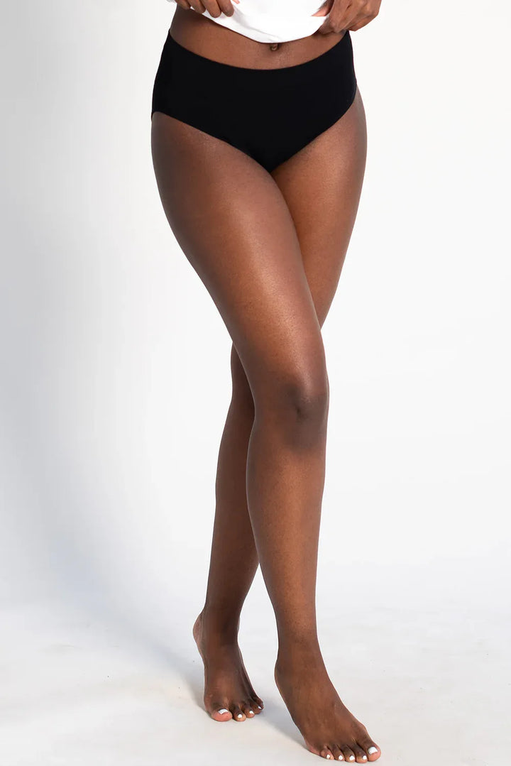 2-Pack Full Brief Bamboo Underwear - Black - Terrera