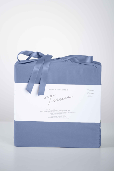 LNBF Grey Floral Duvet Cover Set – Terrera