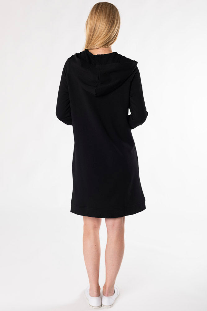 terrera-womens-bamboo-hoodie-dress-black