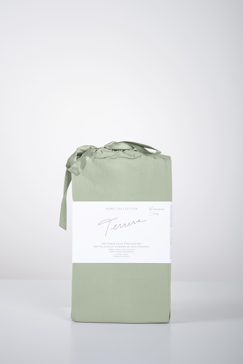 Bamboo Pillowcase Set - Desert Sage - Terrera