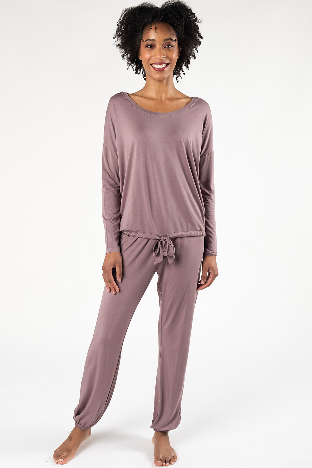 Snuggle-Up Bamboo Lounge Set - Mauve Taupe - Terrera