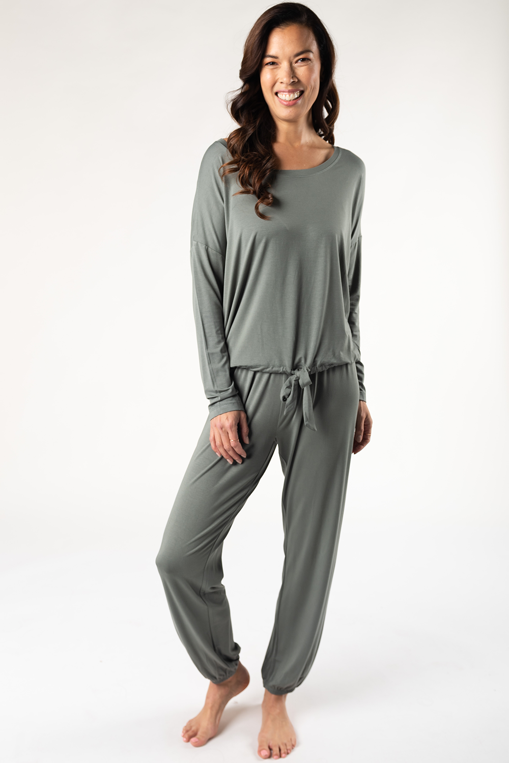 Snuggle Up Bamboo Lounge Set Seagrass Seagrass XL