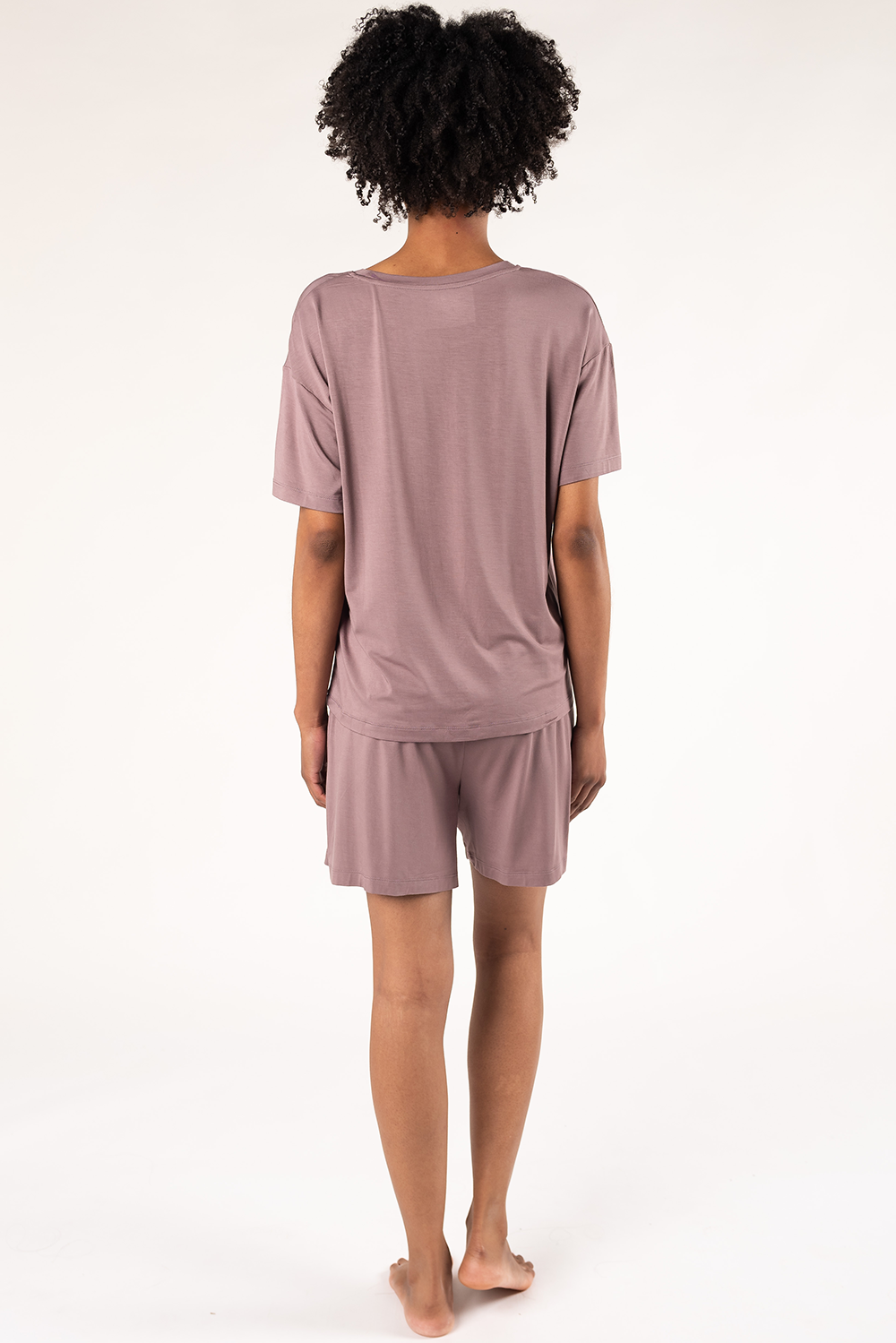 Fable Bamboo Lounge Set - Mauve Taupe - Terrera