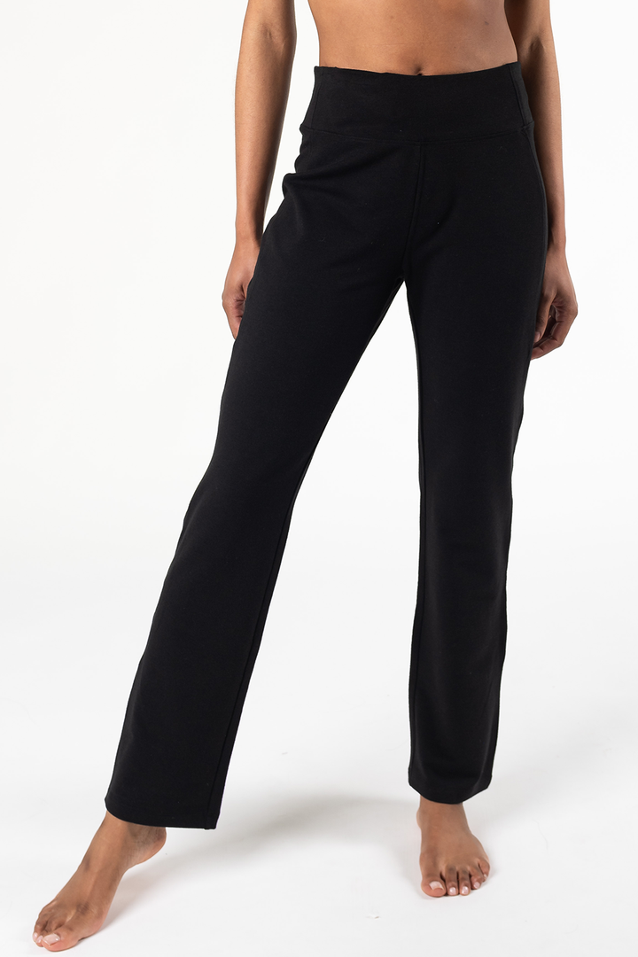 Emory Pull On Bamboo Pant - Black - Terrera