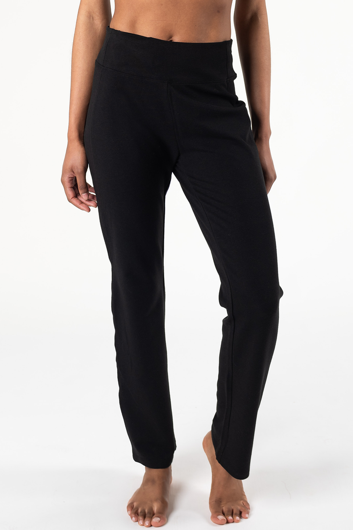 Emory Pull On Bamboo Pant - Black - Terrera