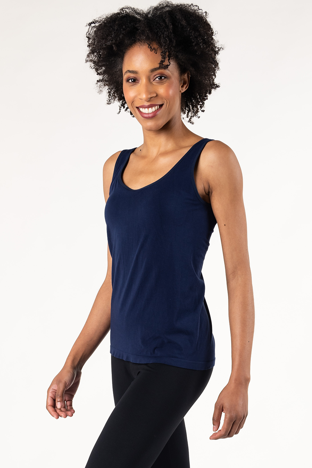 Blue tank top deals