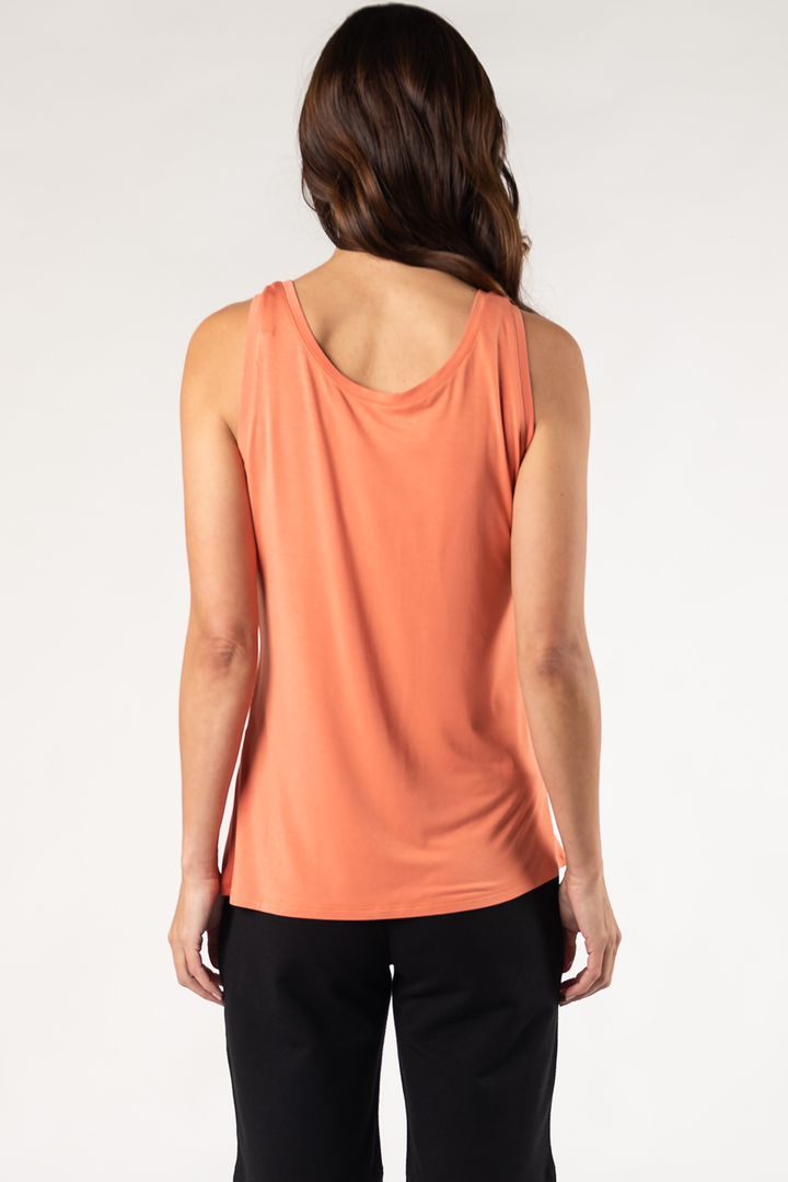 Cindy Bamboo Tank - Apricot - Terrera