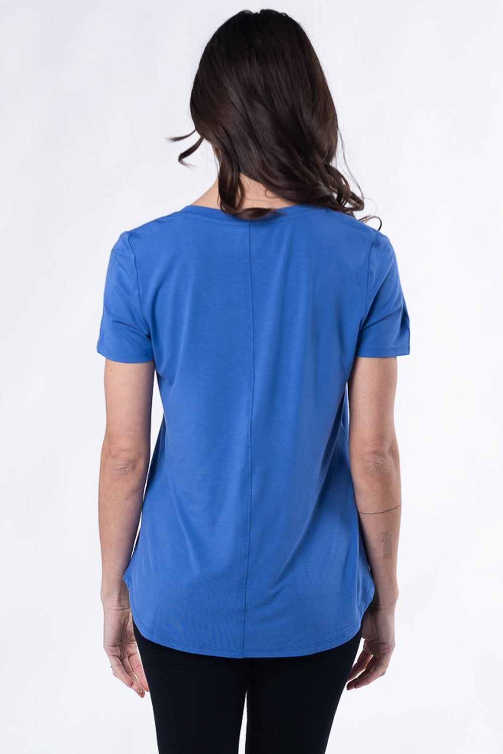 terrera womens ocean blue bamboo t-shirt canada