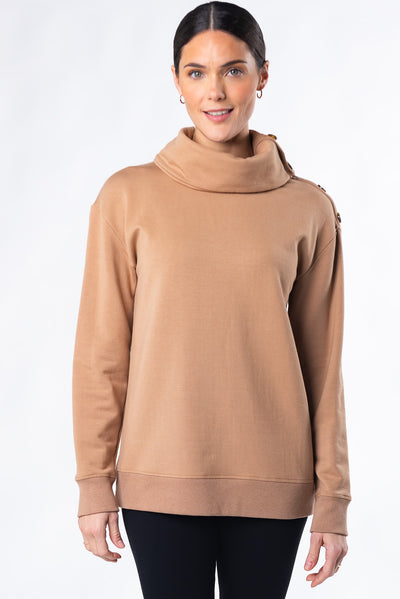 terrera womens caramel brown bamboo sweater canada