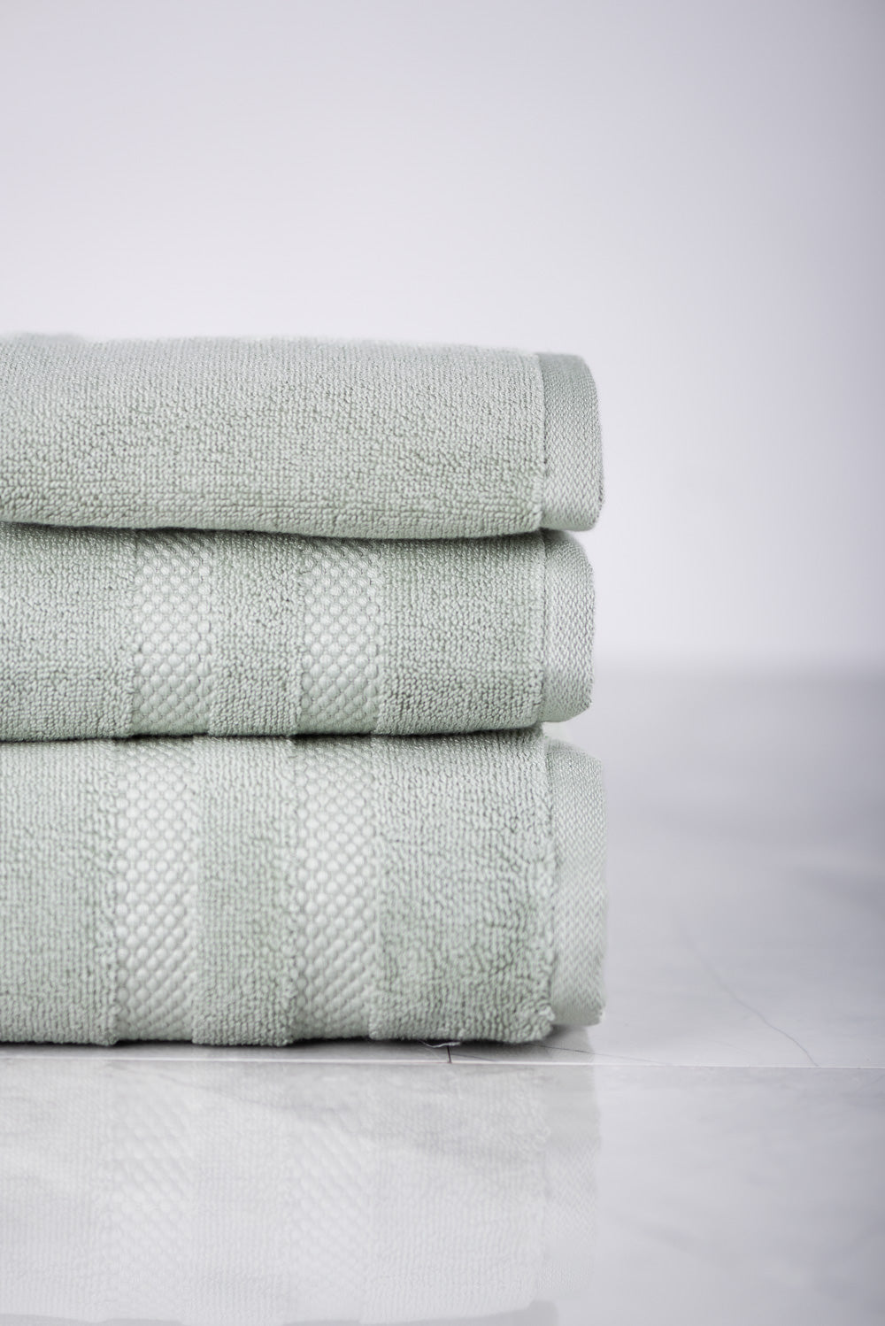 Bamboo 3-Piece Towel Set - Desert Sage - Terrera