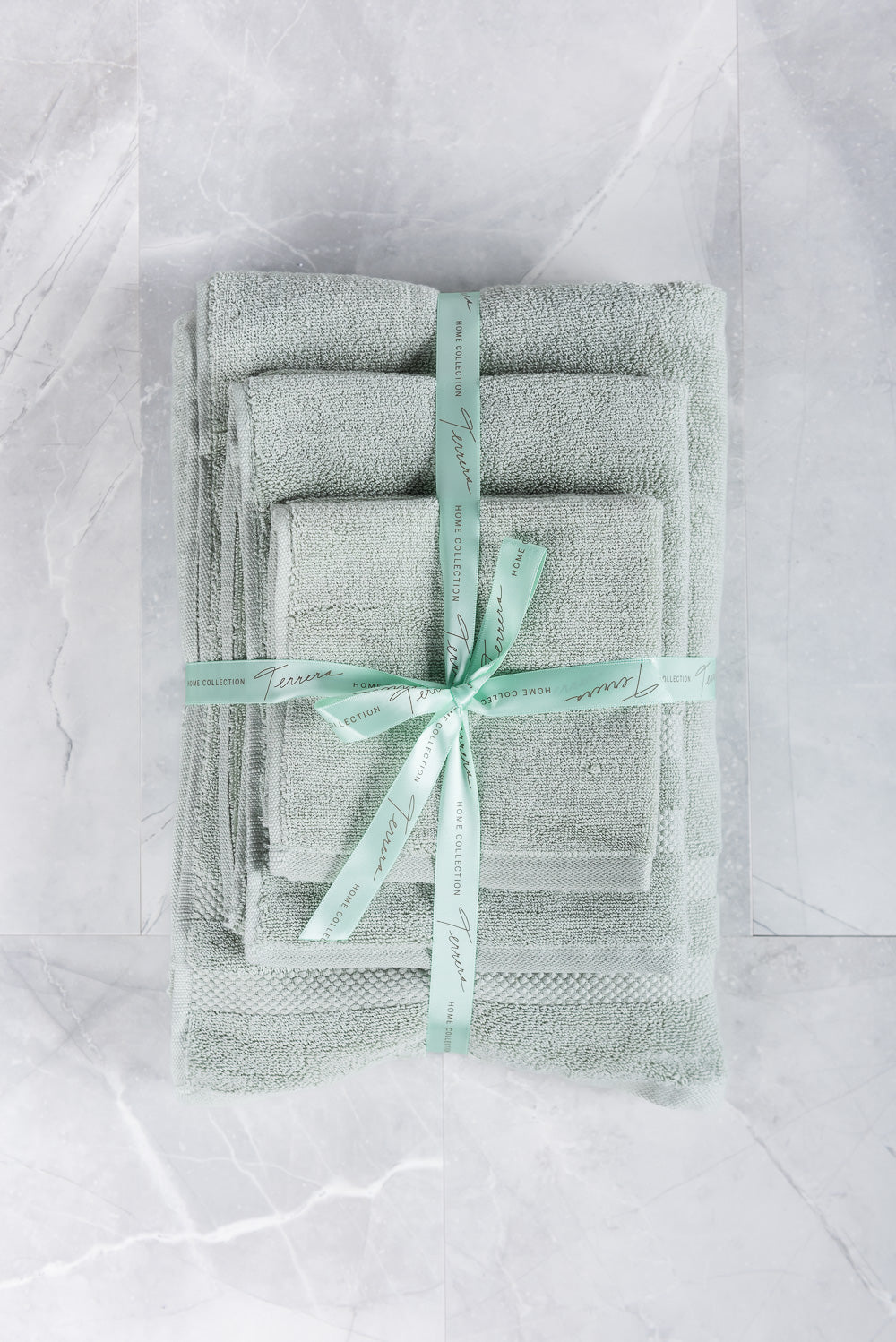 Bamboo 3-Piece Towel Set - Desert Sage - Terrera