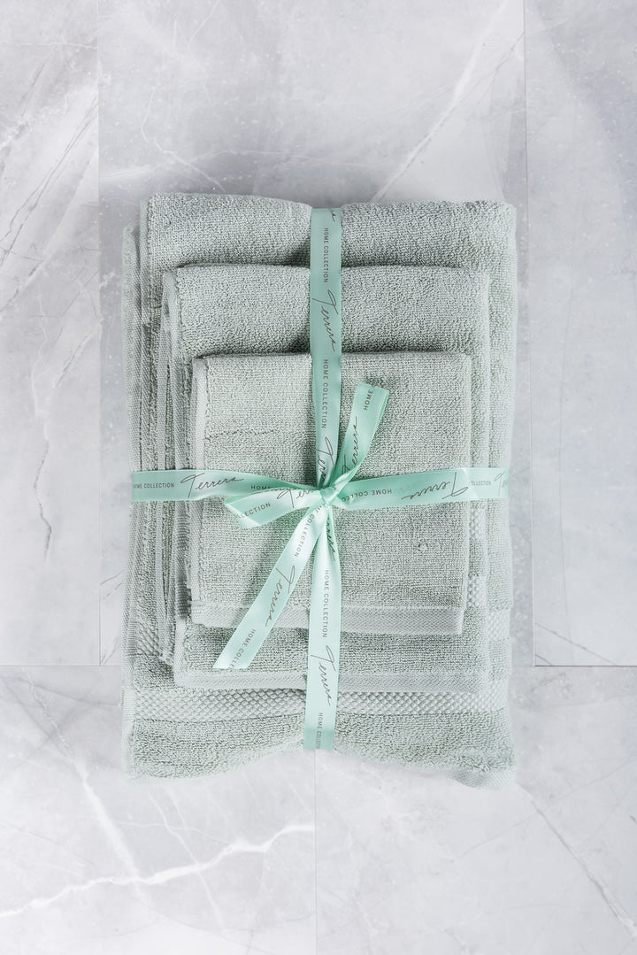Bamboo 3-Piece Towel Set - Desert Sage - Terrera