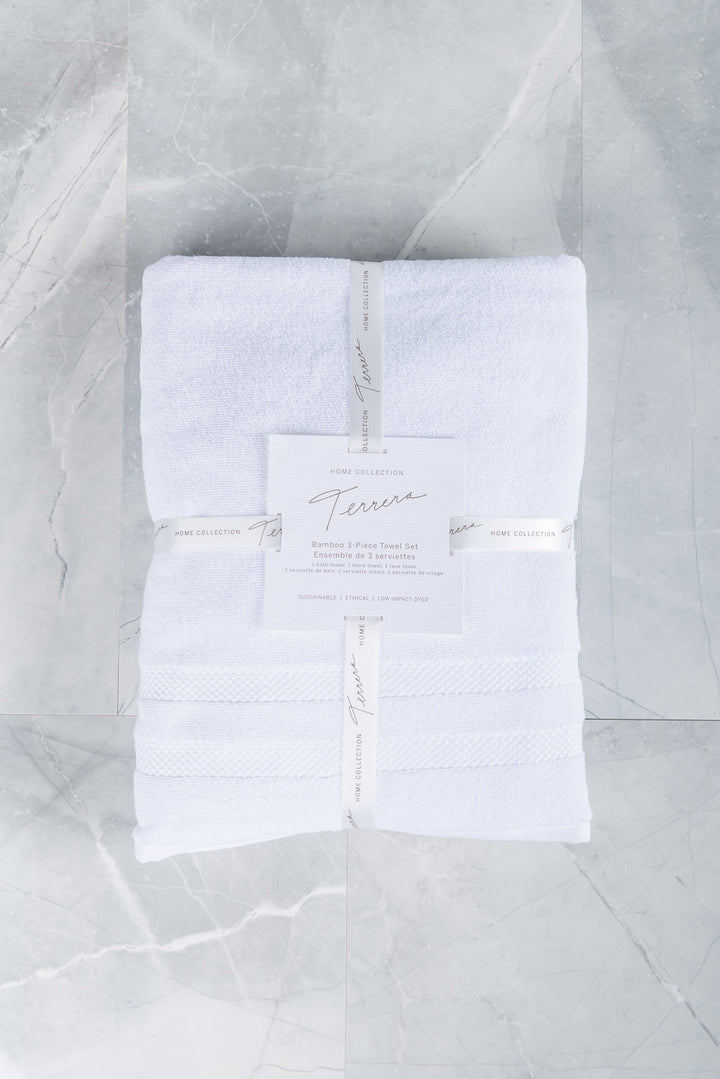 terrera womens white organic cotton and bamboo towels canada