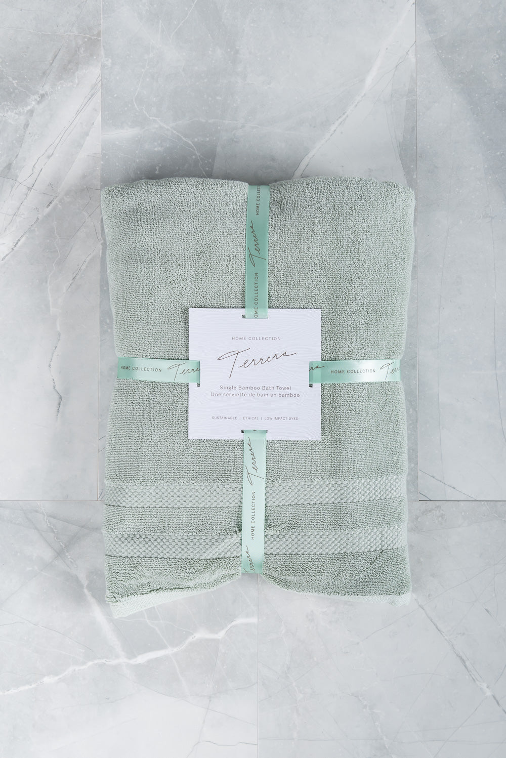 Single Bamboo Bath Towel - Desert Sage