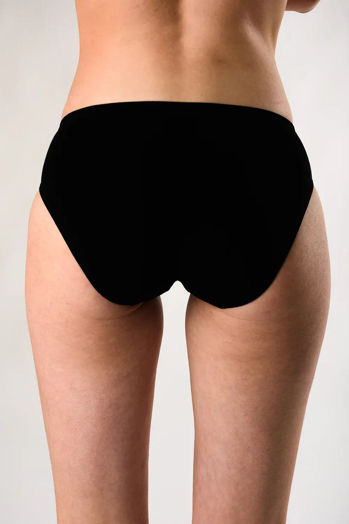 2-Pack Classic Cut Bamboo Underwear - Black - Terrera