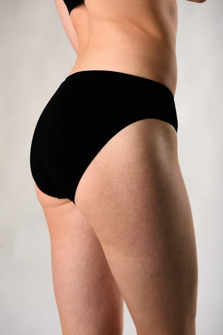 2-Pack Classic Cut Bamboo Underwear - Black - Terrera