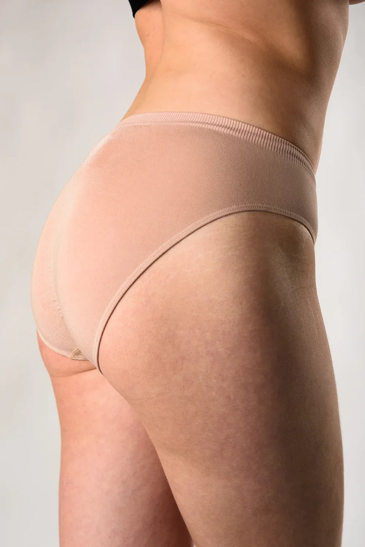 2-Pack Classic Cut Bamboo Underwear - Beige - Terrera