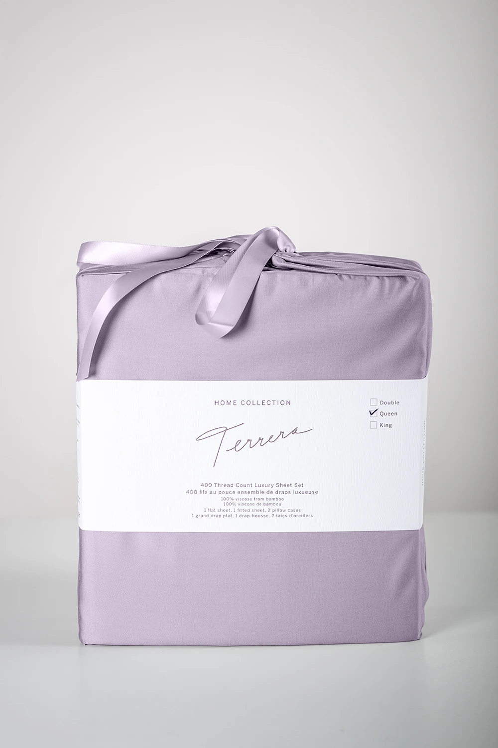 Bamboo Sheet Set - Amethyst - Terrera