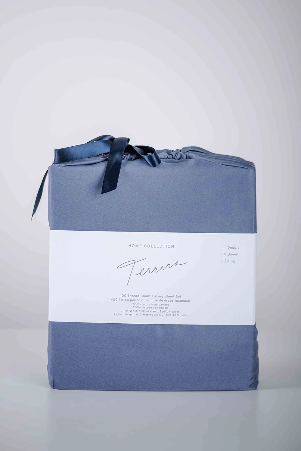 Bamboo Sheet Set - Mineral Blue - Terrera