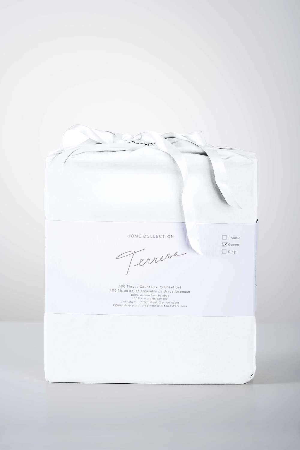 Bamboo Sheet Set - White - Terrera